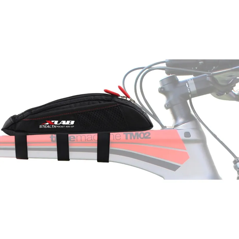 Frametassen|Top Tube Bag < XLAB Stealth Pocket 400 XP Top Tube Bag - black