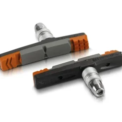 Velgremmen < XLC BS-V09 V-Brake remschoenen (4 stuks) - zwart/grijs/bruin