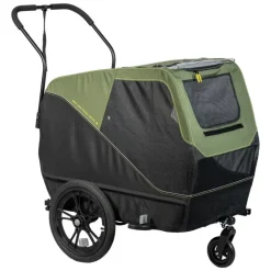 XLC Fietskar voor Honden Dog Large BS-C13 - moss green/lime/black