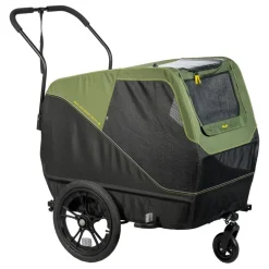 XLC Fietskar voor Honden Dog Large BS-C13 - moss green/lime/black