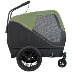 XLC Fietskar voor Honden Dog Large BS-C13 - moss green/lime/black