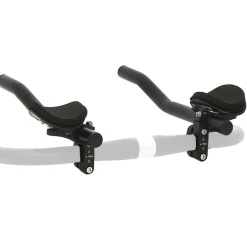 Opzetsturen|Opzetsturen < XLC HB-T03 Pro Tri-Bar 25.4-31.8 Clip-On Aerobar - black