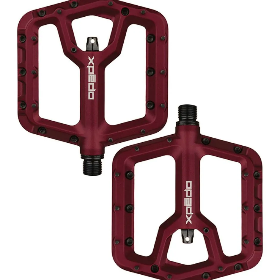 Platformpedalen < Xpedo Trident Pedal - red