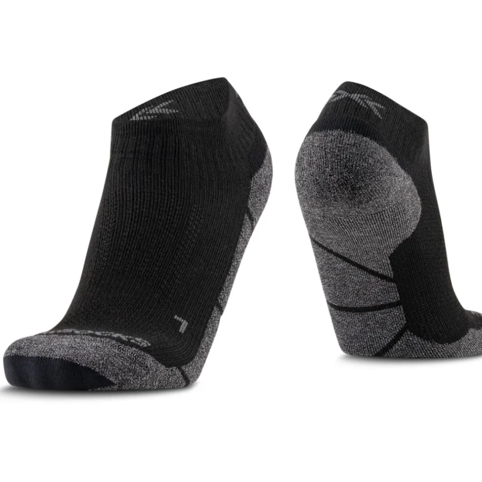 X-Socks Core Natural Low Cut Sokken - black/charcoal