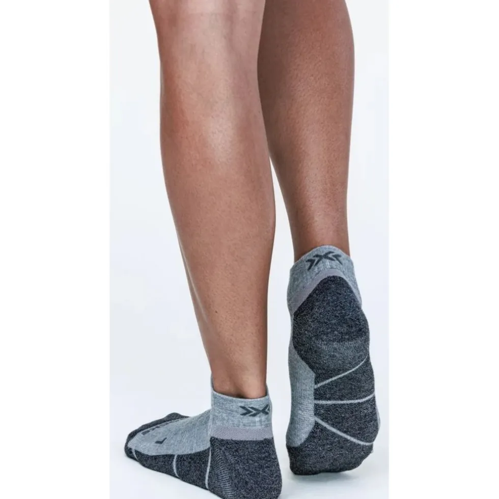 X-Socks Core Natural Low Cut Sokken - black/charcoal