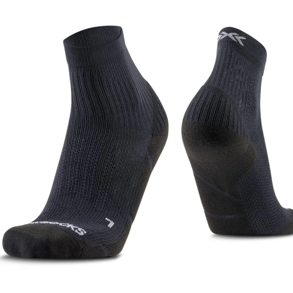 X-Socks Core Sport Ankle Sokken - opal black/arctic white