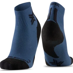 X-Socks Run Discovery Hardloopsokken Heren - marine/x black