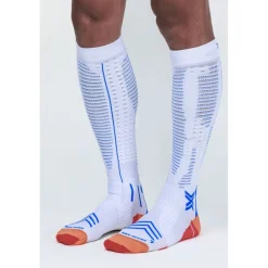 Sokken < X-Socks Run Expert Effektor OTC Sokken - white/orange/twyce blue