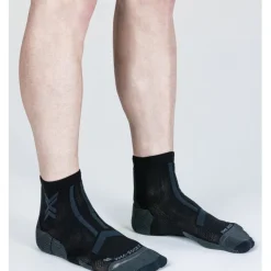 X-Socks Trail Run Discover Ankle Sokken Heren - black/charcoal