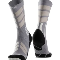Sokken|Sokken < X-Socks X-Country Perform Merino Crew Sokken - seal grey/light sand