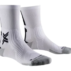 X-Socks Bike Perform Crew Fietssokken - arctic white/opal black
