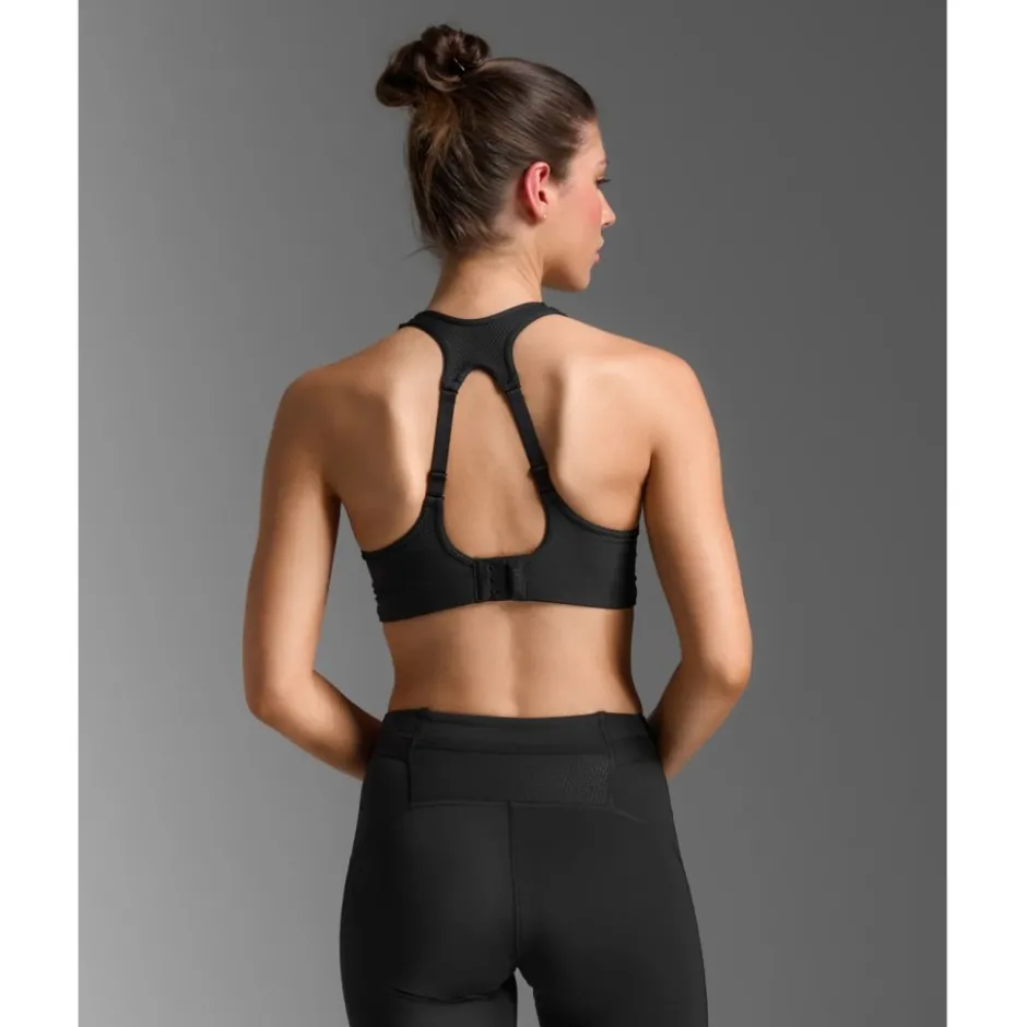 Sport Bh'S|Ondergoed < 2XU Aero eh Dae port-bh et ediu onderteuning - back/iver refective