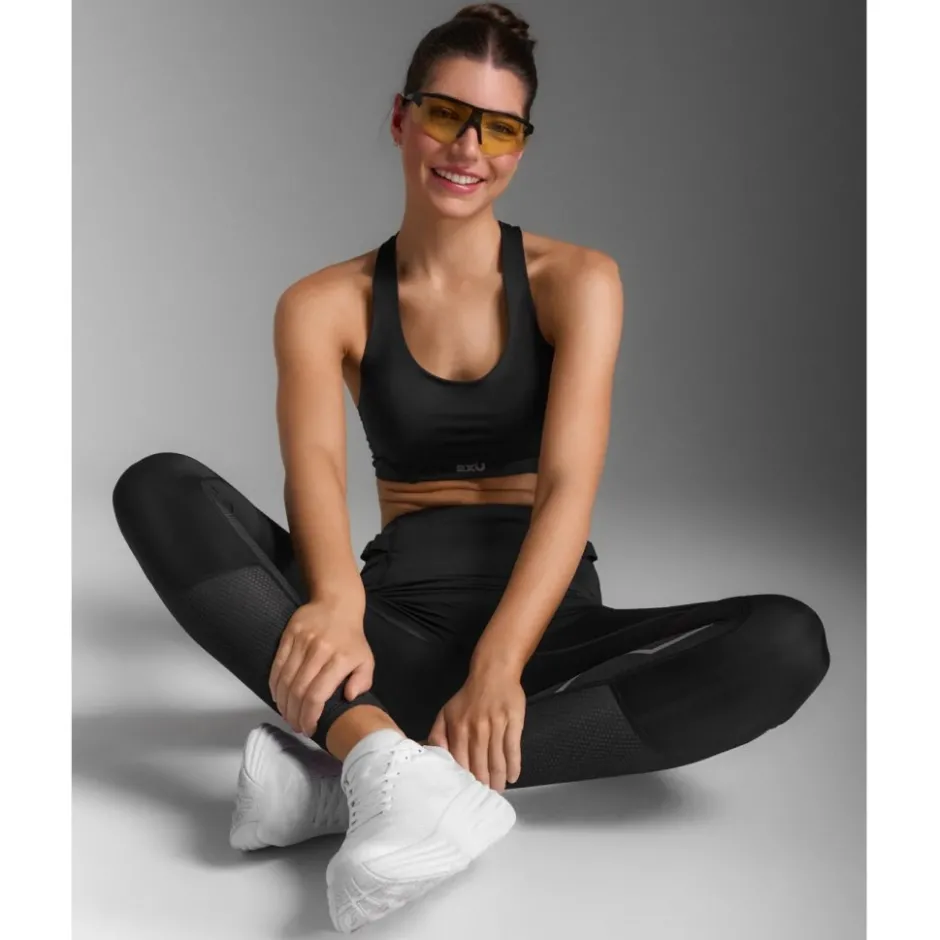 Sport Bh'S|Ondergoed < 2XU Aero eh Dae port-bh et ediu onderteuning - back/iver refective