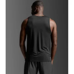2XU Aero Mesh Tanktop Heren - black/silver reflective