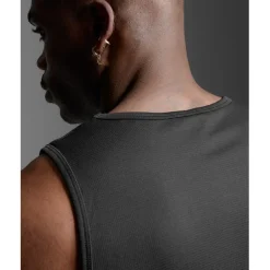2XU Aero Mesh Tanktop Heren - black/silver reflective