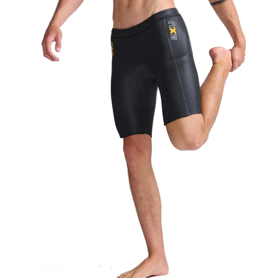 Neopreen Kleding|Neopreen Kleding < 2XU Prope Buoyancy Kickpant hort Uniex - back/abition