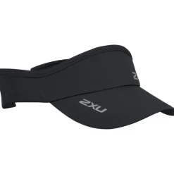 Mutsen < 2XU Run Visor - zwart/zwart
