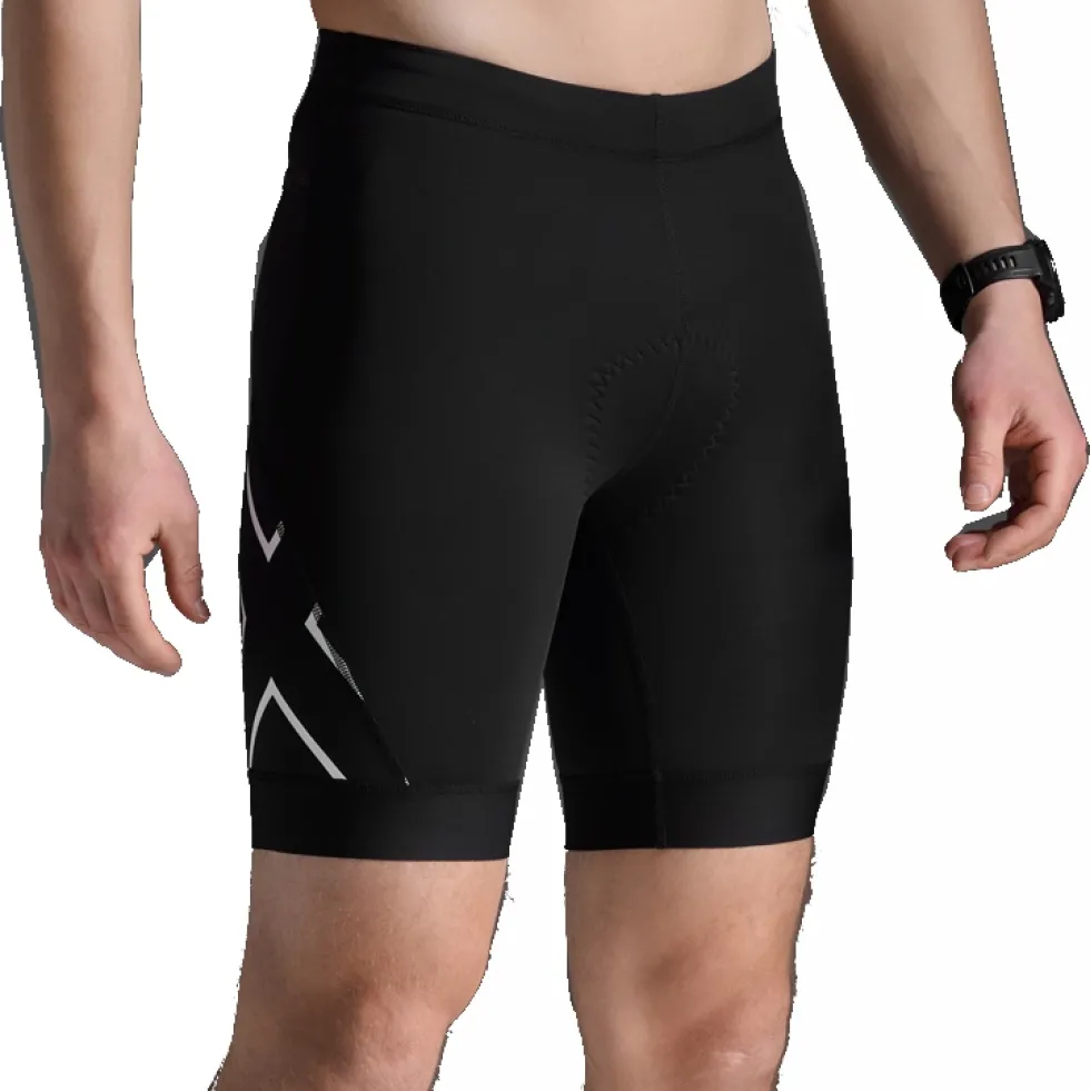 2XU Core Triathlon 8" Shorts Heren - zwart/wit