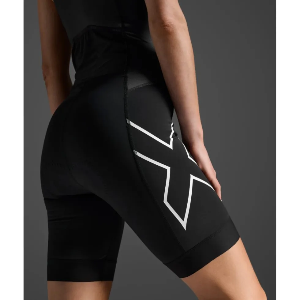 2XU Core Trisuit Dames - zwart/wit
