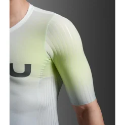 2XU Light Speed React Sleeved Trisuit Heren - cool matcha/india ink