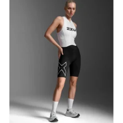 Trisuits|Trisuits < 2XU ight peed React Triuit zonder ouwen Dae - back/white