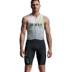 Trisuits|Trisuits < 2XU ight peed React Zonder ouwen Triuit Heren - coo atcha/india ink