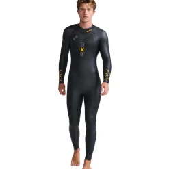 2XU Propel P:1 Wetsuit Heren - black/ambition