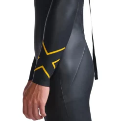 2XU Propel P:1 Wetsuit Heren - black/ambition