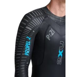 2XU Propel P:2 Wetsuit Heren - black/aloha