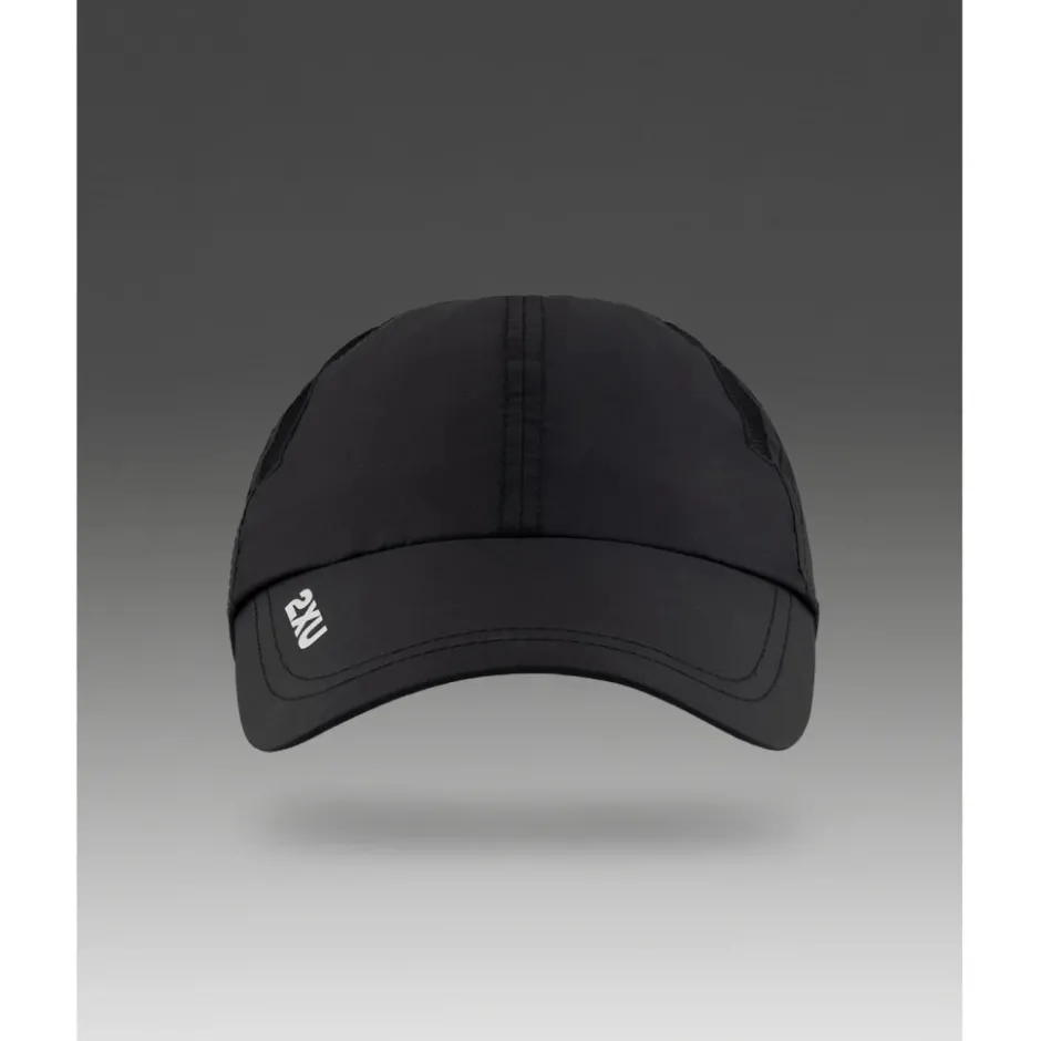 Mutsen & Petten < 2XU Run Hardloop Pet - zwart/zwart