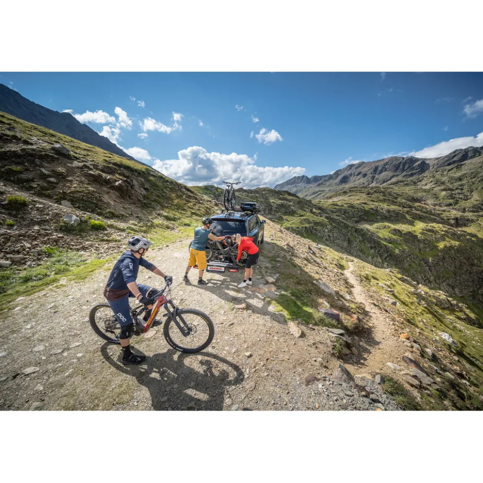 Yakima JustClick 3 EVO Fietsendrager voor 3 Fietsen - zwart