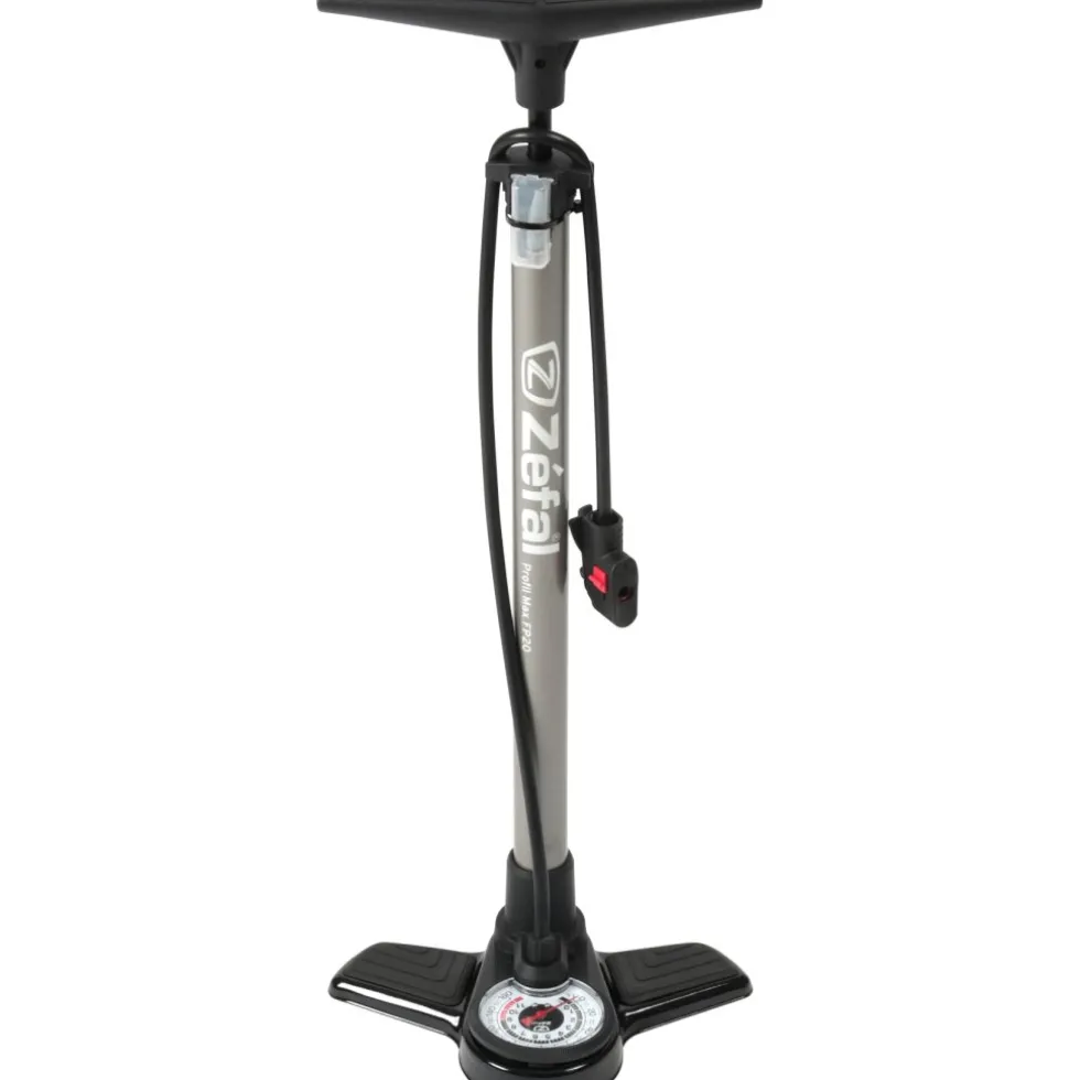 Zéfal Profil Max FP20 Floor Pump - grey/white