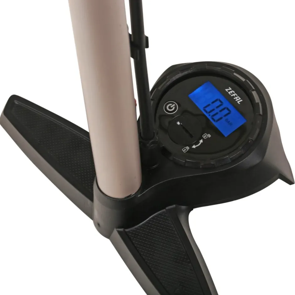 Vloerpompen < Zéfal Profil Max FP65 Z-Switch Floor Pump - silver