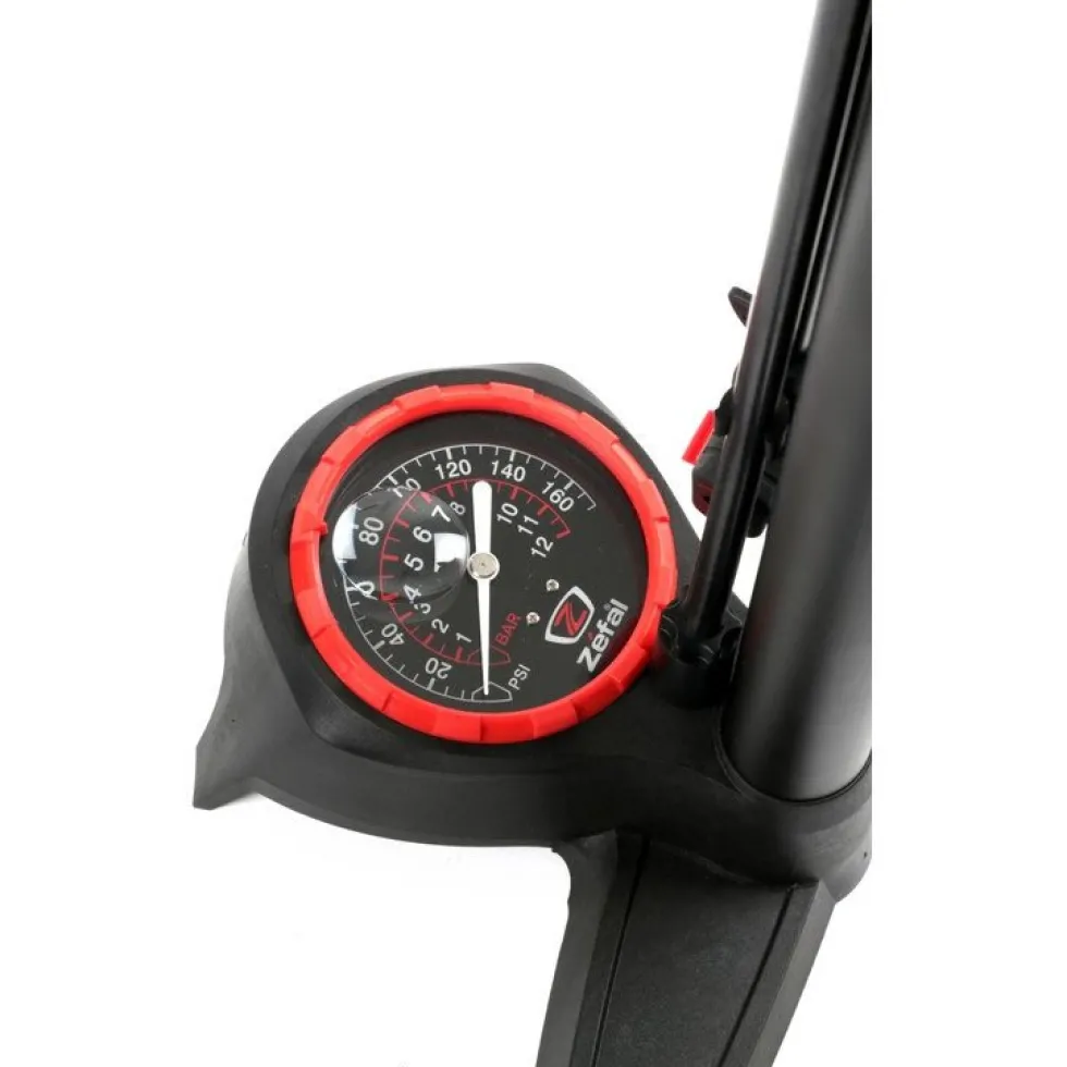 Zéfal Profil Max FP60 Z-Turn Floor Pump - black/brown