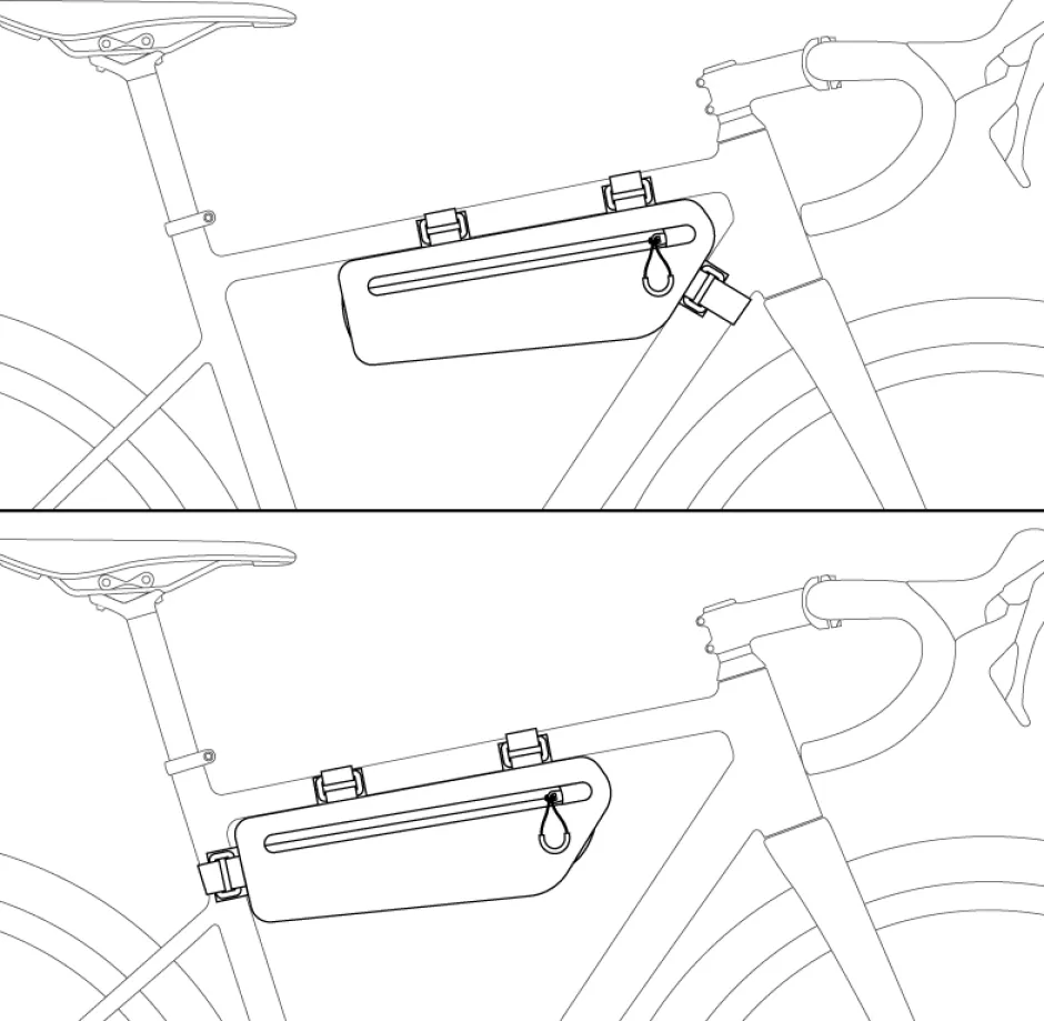 Frametassen < Zéfal Z Adventure C2 Frame Tas - 2.2L
