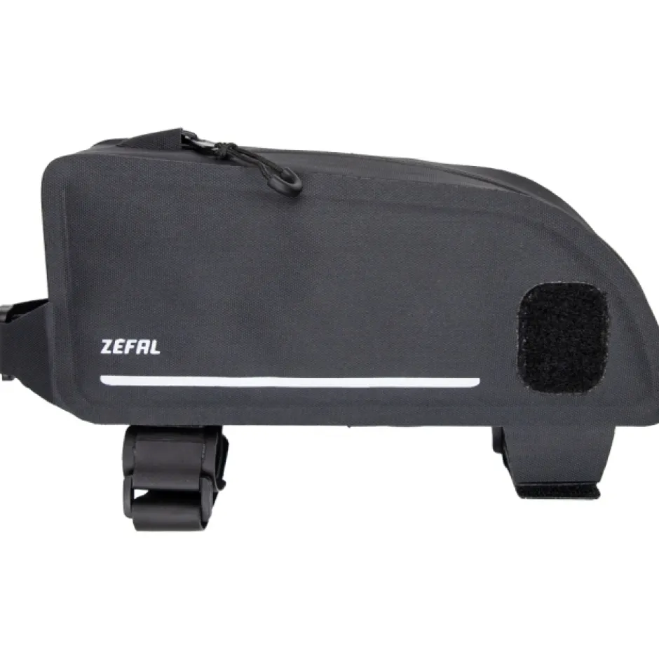 Frametassen|Top Tube Bag < Zéfal Z Adventure T1 Bovenbuis Tas - 1L - zwart