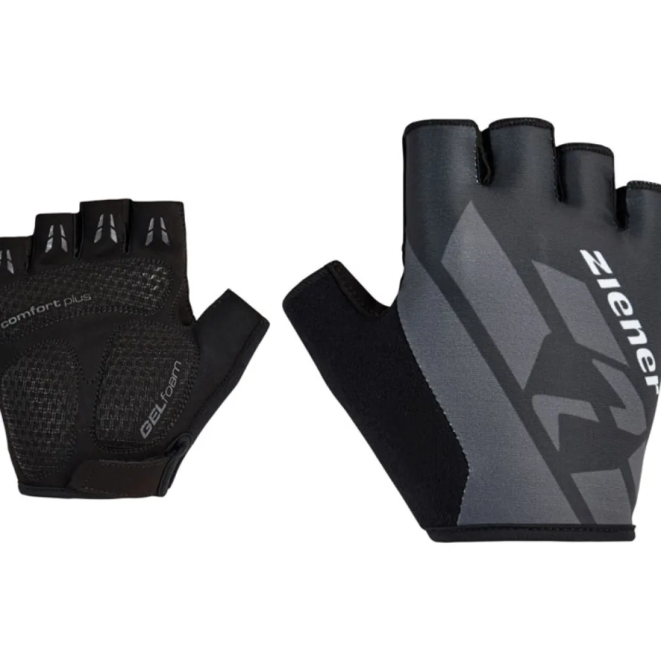Wielerhandschoenen < Ziener Crisander Fietshandschoenen Heren - zwart