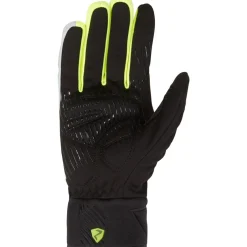 Ziener Dirich Touch Fietshandschoenen - black/poison yellow