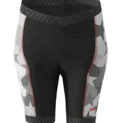 Zimtstern Misza Evo MTB-Binnenbroek met Zeem Dames - Pirate Black/Gun Metal/Glacier Grey