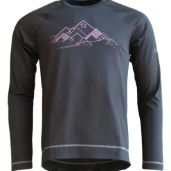 Zimtstern PureFlowz Eco Shirt met Lange Mouwen Heren - Pirate Black