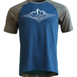 Mtb-Shirts < Zimtstern PureFowz TB hirt et Korte ouwen Heren - French Navy / Duty Oive