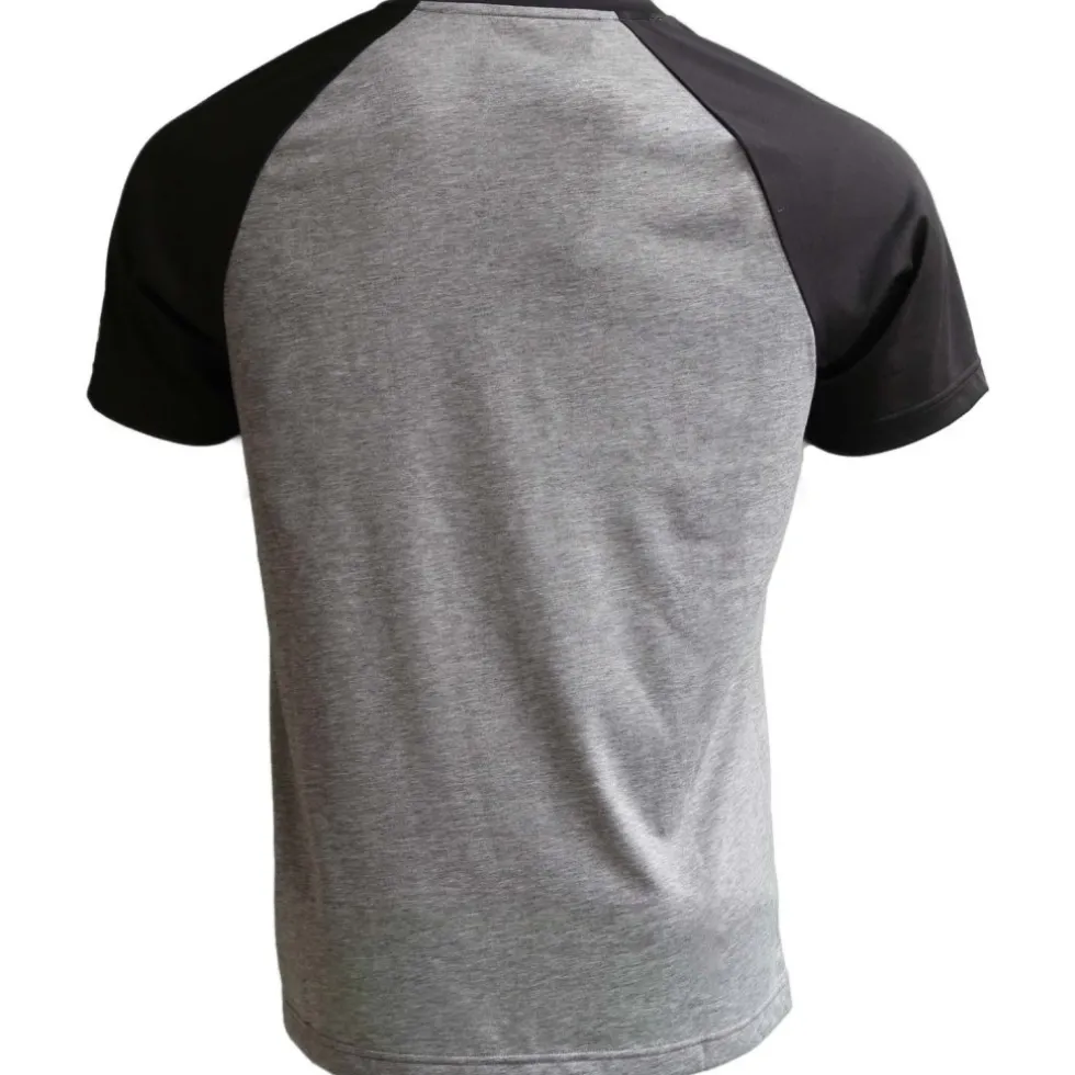 Zimtstern Riderz MTB Shirt met Korte Mouwen Heren - Gun Metal Melange/Pirate Black