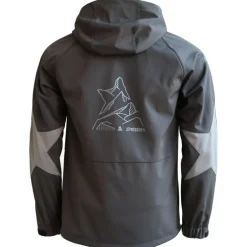 Zimtstern Shelterz Softshell MTB-Jas Heren - Pirate Black/Gun Metal