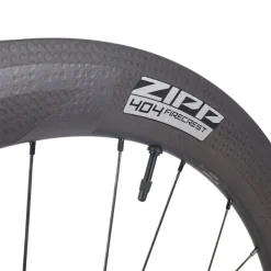 ZIPP 404 Firecrest carbon voorwiel - Tubeless - centerlock - 12x100mm - black