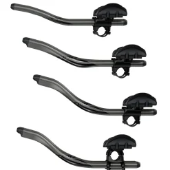ZIPP Vuka Clip Opzetstuur inclu. Carbon Extensies - zwart