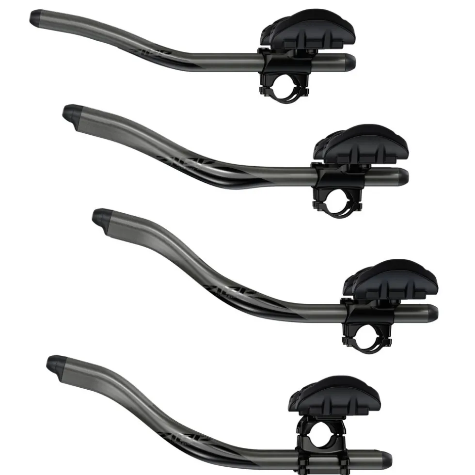 ZIPP Vuka Clip Opzetstuur inclu. Carbon Extensies - zwart