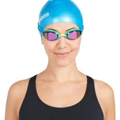 Zoggs Fusion Air Titanium Zwembril - Blue/Blue - Mirror Orange