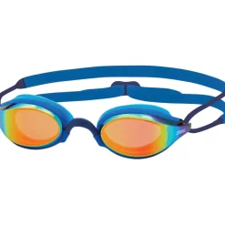 Zoggs Fusion Air Titanium Zwembril - Blue/Blue - Mirror Orange