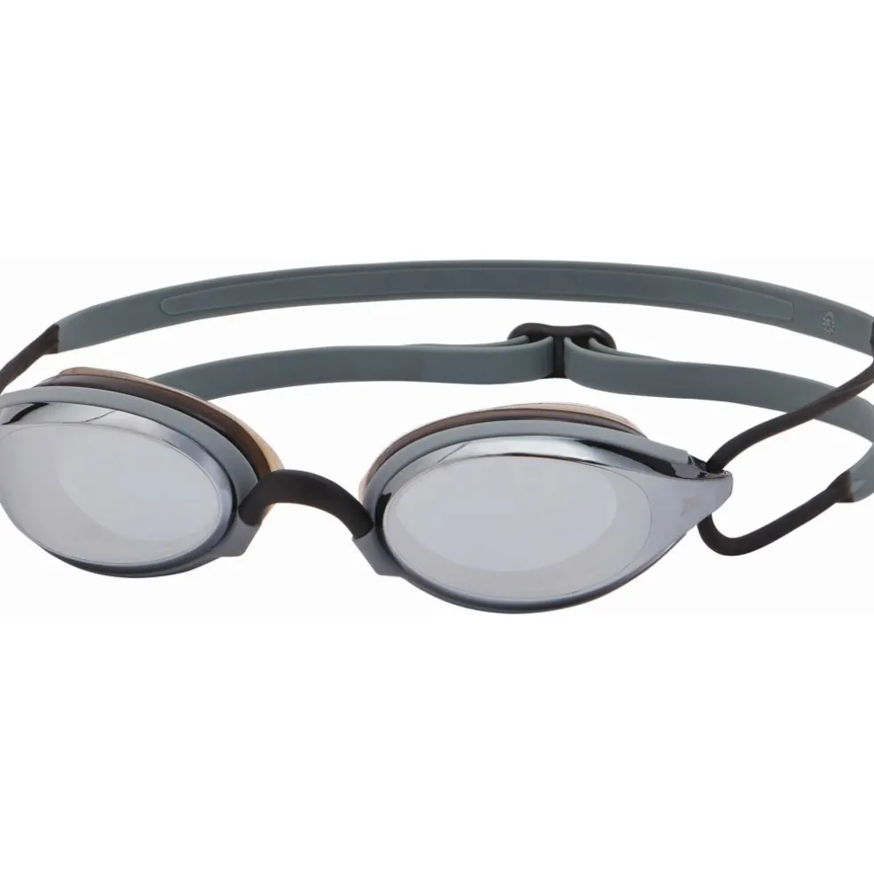 Zoggs Fusion Air Titanium Zwembril - Black/Grey - Mirror Smoke