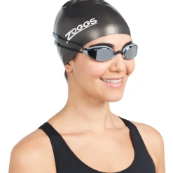 Zoggs Fusion Air Titanium Zwembril - Black/Grey - Mirror Smoke